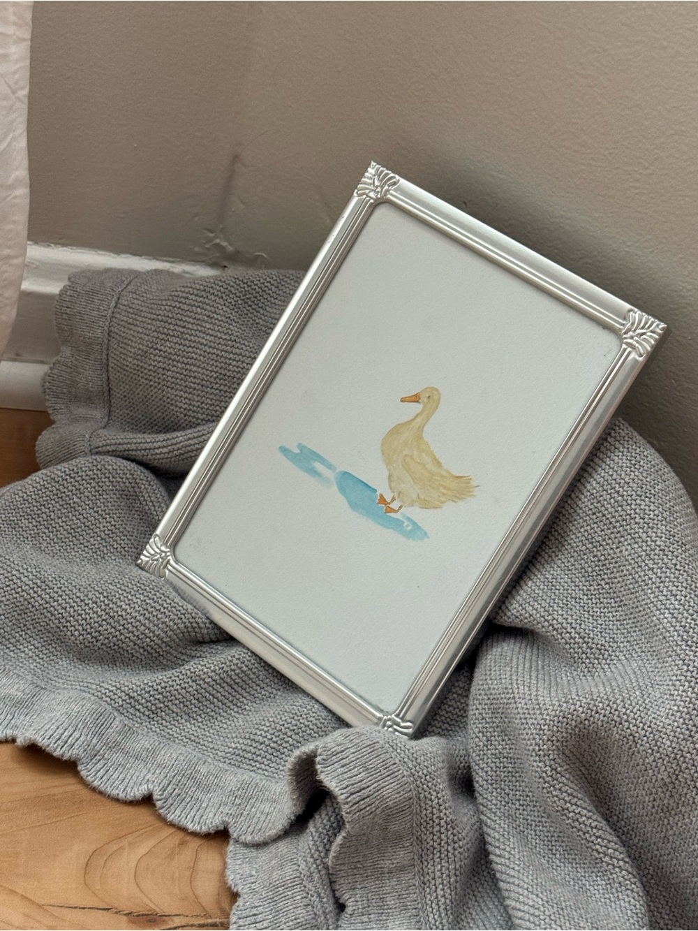 Hand Painted- Duck Art - Water Color